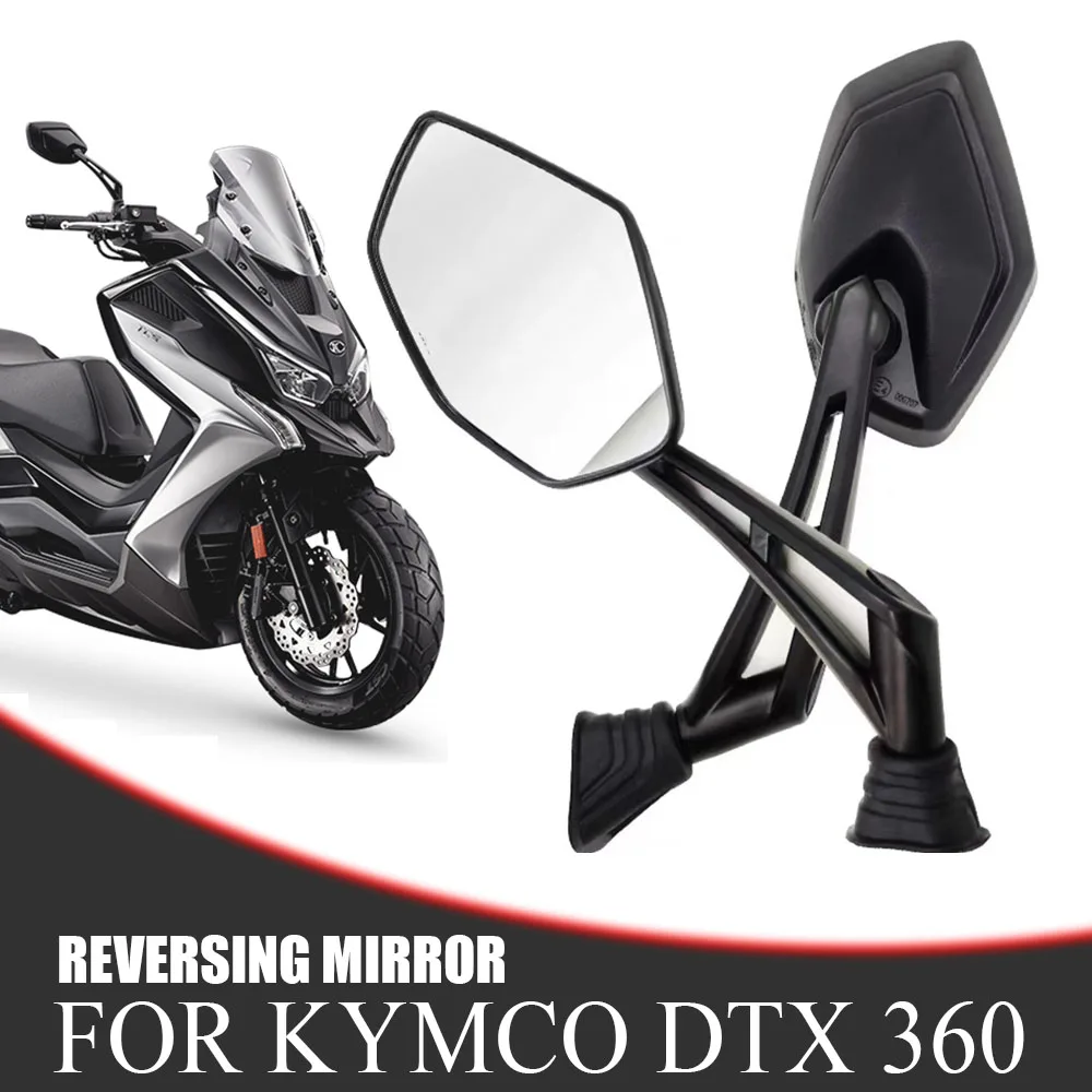 New For Kymco 360DTX DTX 360 Original Accessories High Quality Motorcycle Rear View Mirror Brand Black Motorbike Mirrors