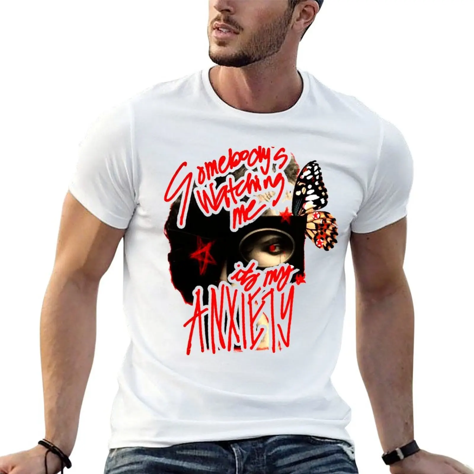 Somebody Watching Me T-Shirt Lightweight Running T-Shirt
