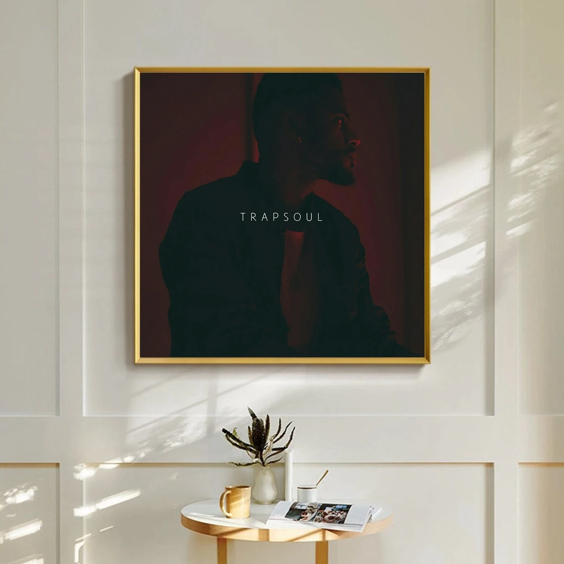 Bryson Tiller T R A P S O U L Music Album Poster Canvas Art Print Home Decor Wall Painting ( No Frame )