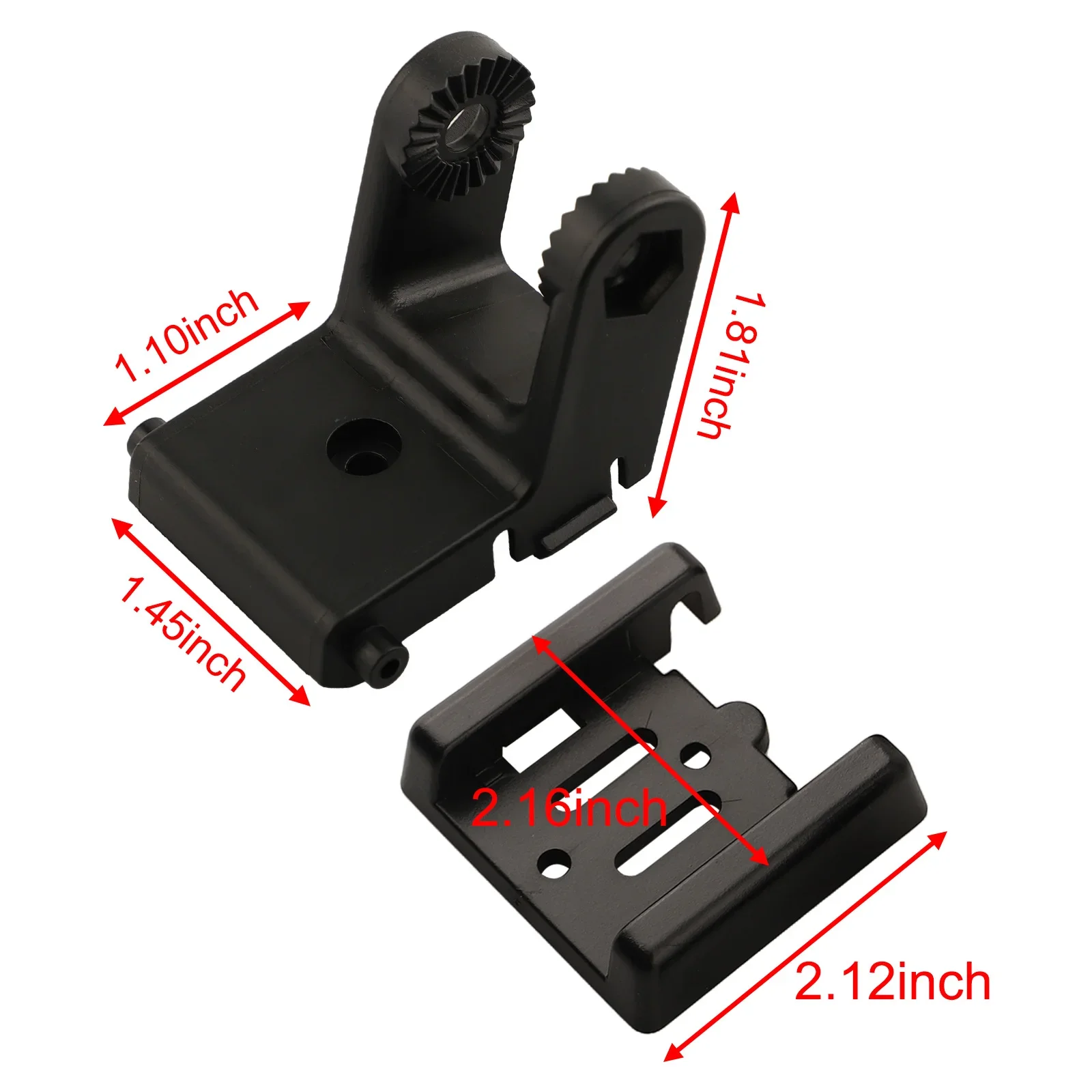 

Skimmer Mount Black Transducer Mount 1 Set Included Adjustable Angle Design Easy Installation Marine-grade Material