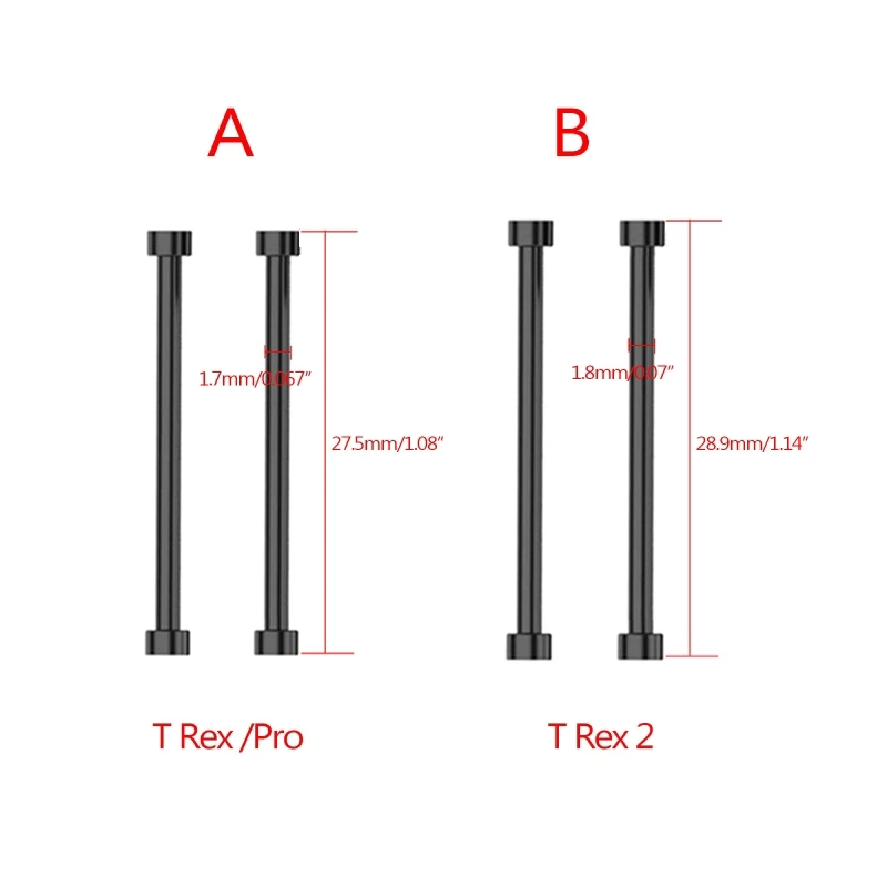 Conjunto de ferramentas de reparo de pulseira durável, adequado para t rex/para t rex pro/para t rex 2 band utilitário pulseira de relógio de metal