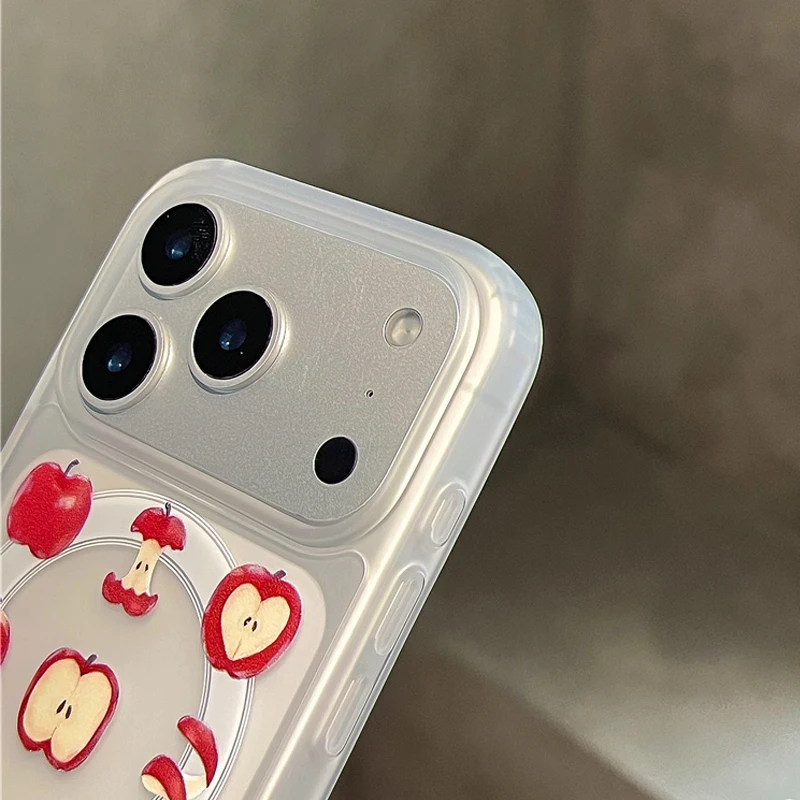 لطيف الكرتون الحديقة الحيوان الكتابة على الجدران ل Magsafe اللاسلكية تهمة جراب هاتف آيفون 11 12 13 14 15 16 17 برو ماكس زائد Y2K غطاء