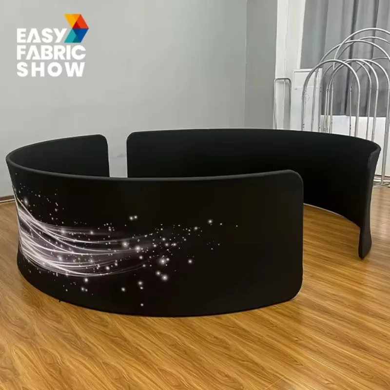 

2025 Новая тканевая фотобудка 360, полукруглая круглая фотобудка, фон-баннер для вечеринки, свадьбы, дня рождения, мероприятия