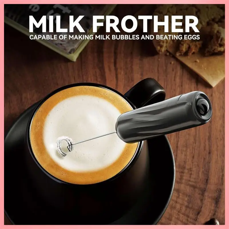 

L65A-палочка для вспенивания молока, миксер для напитков, ручной вспениватель, электрический венчик, мини-блендер и электрический миксер, вспениватель кофе