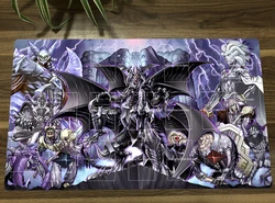 YuGiOh Dark World Archetype TCG CCG Mat Trading Card Game Mat Table Playmat Desk Gaming Play Mat Mouse Pad 60x35cm Free Bag