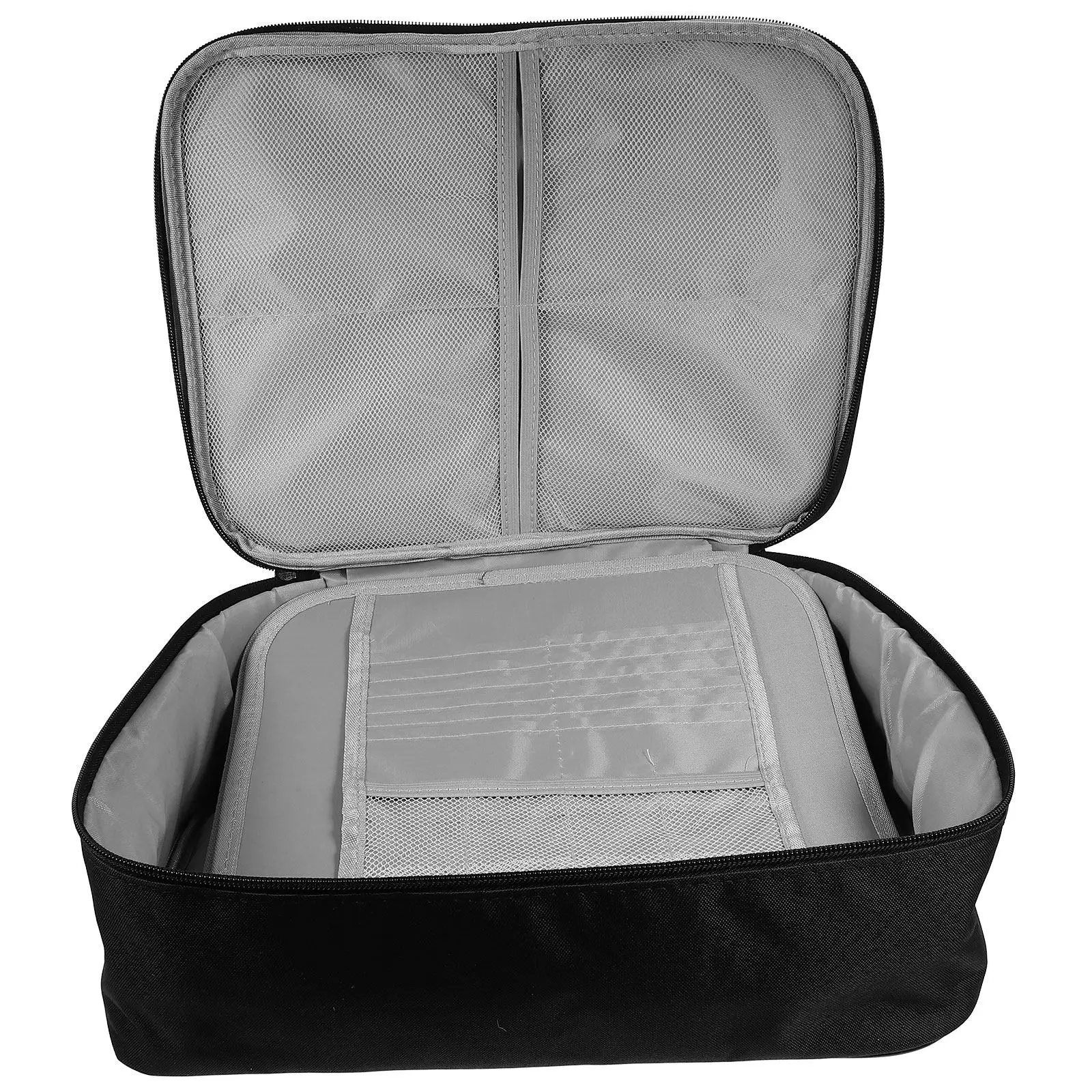 

Document Lock Case Large Capacity Multi Layer Organizer Travel File Bag Secure Password Lock Document Holder Important Storage