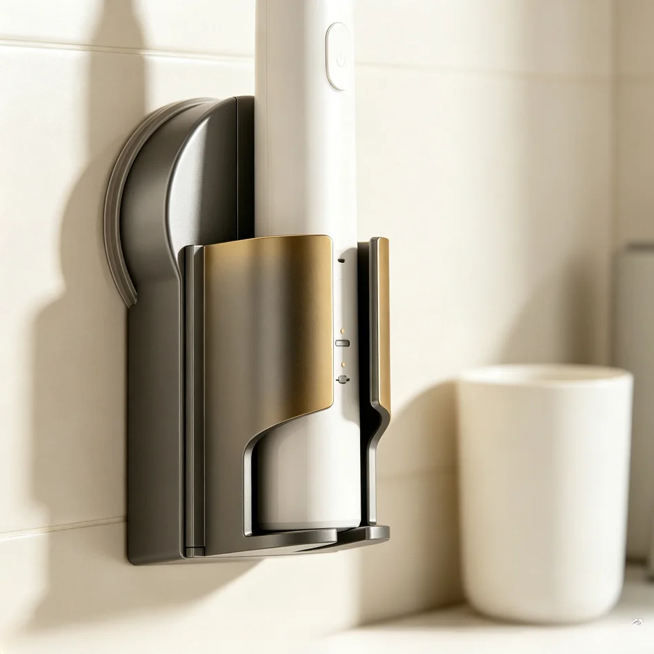 Toothbrush Holder Set - Bathroom Suction Cup Toothbrush Holder Reusable