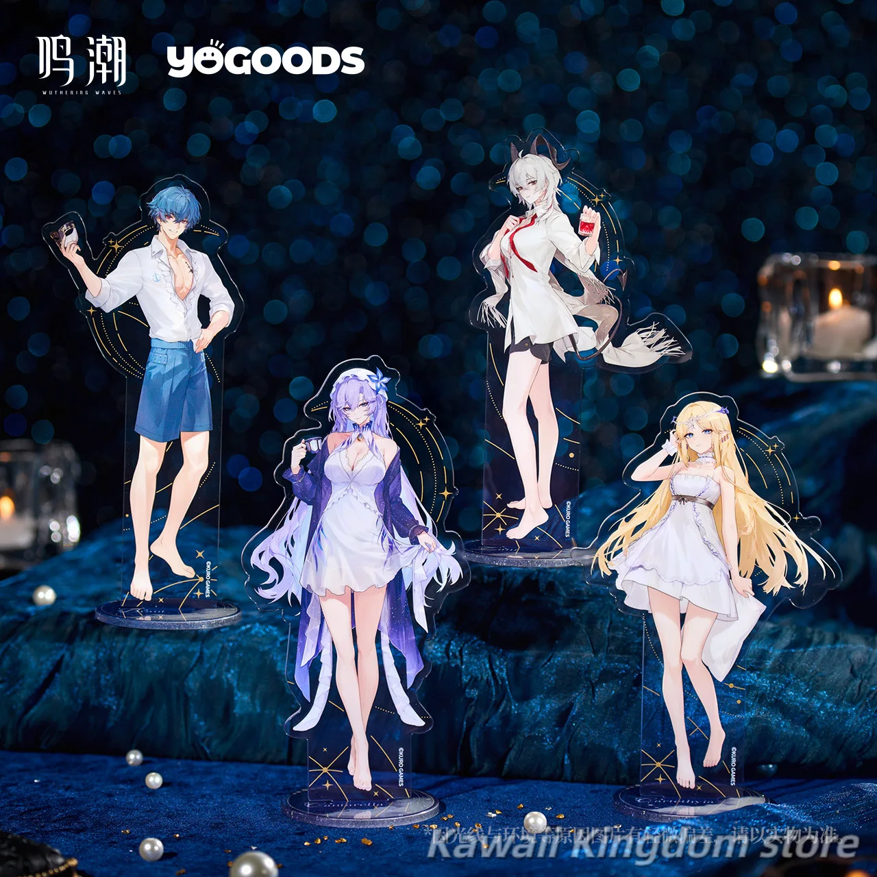 

Официальные Wuthering Waves × Yogoods: Song of Midsummer Night Cartethyia Zani Cantarella Brant Series, акриловая подставка, подарок для фанатов