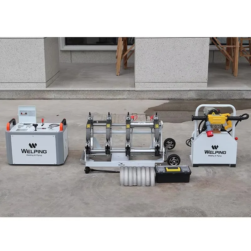 Semi-Automatic HDPE Butt Fusion Welding Machine For Gas Water Pipes 250mm