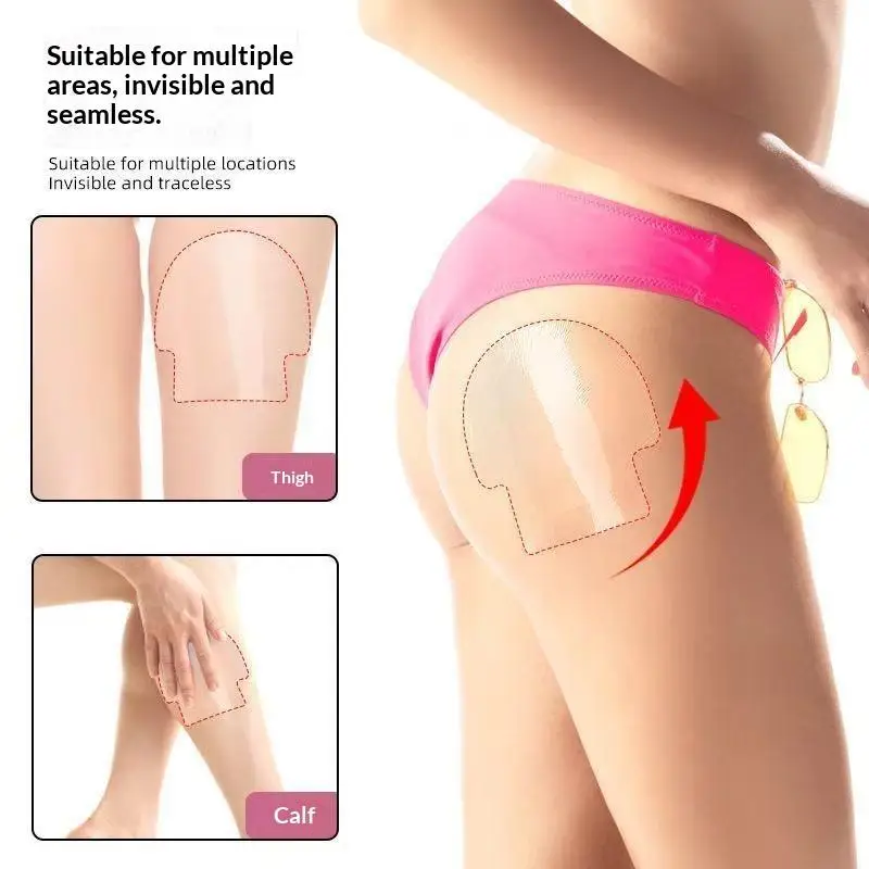 【H】 Unsichtbarer Lifting-Po-Patch-Aufkleber für Frauen, schnell straffendes Tape für die Oberschenkellinie, gegen schlaffe Haut, sofort straffendes Hautband – Detail 5