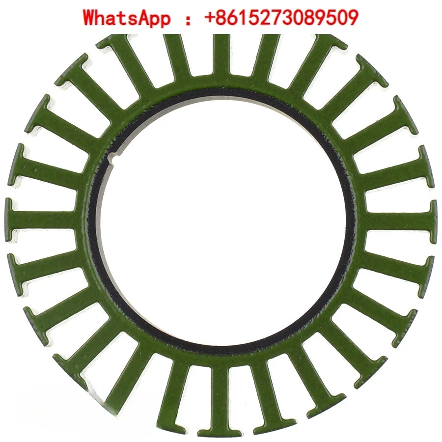 

6110 brushless DC motor generator disk silicon steel sheet of the stator core 61.5 * 10mm 24N28P