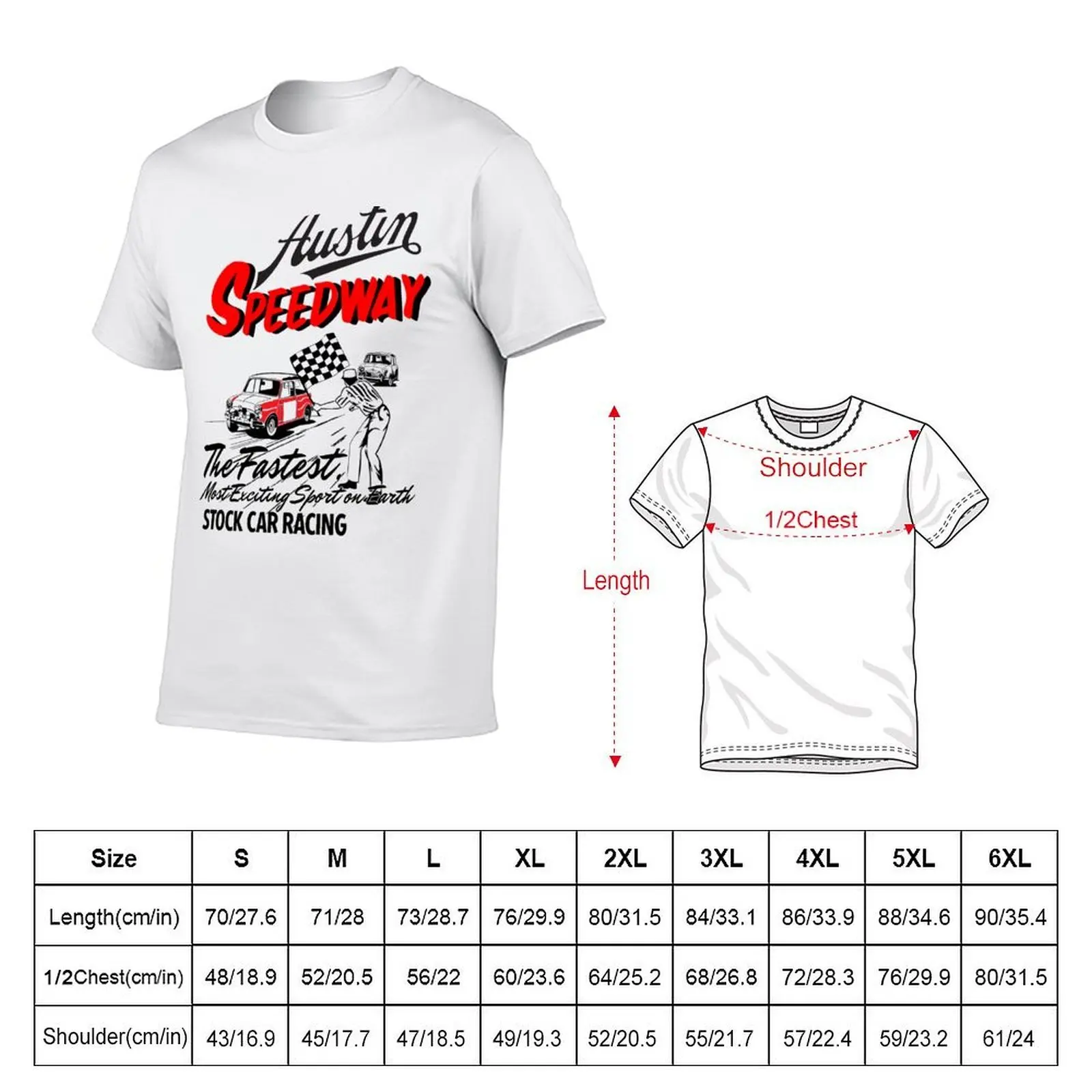 Austen speedway T-Shirt cute clothes vintage anime shirt heavy weight t shirts for men