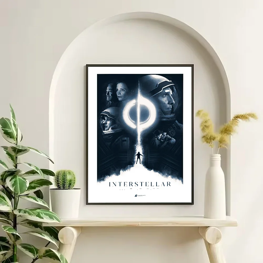 الكلاسيكية الساخنة الفيلم بين النجوم ملصق فني ديكور المنزل جدار الفن جدارية غرفة ديكور