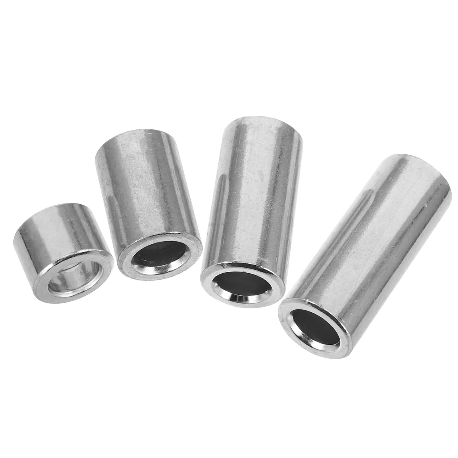 

4Pcs Electric Vehicle Axle Sleeve Iron Bushing 12mm Diameter Motorcycle Front Rear Axle Bushing Durable Parts