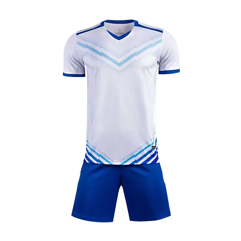 22/23 Kids Men Football Jersey Set 2 Piece Quick Dry Children Male Plus Size Sports Clothing Custom Training Soccer Uniform Suit