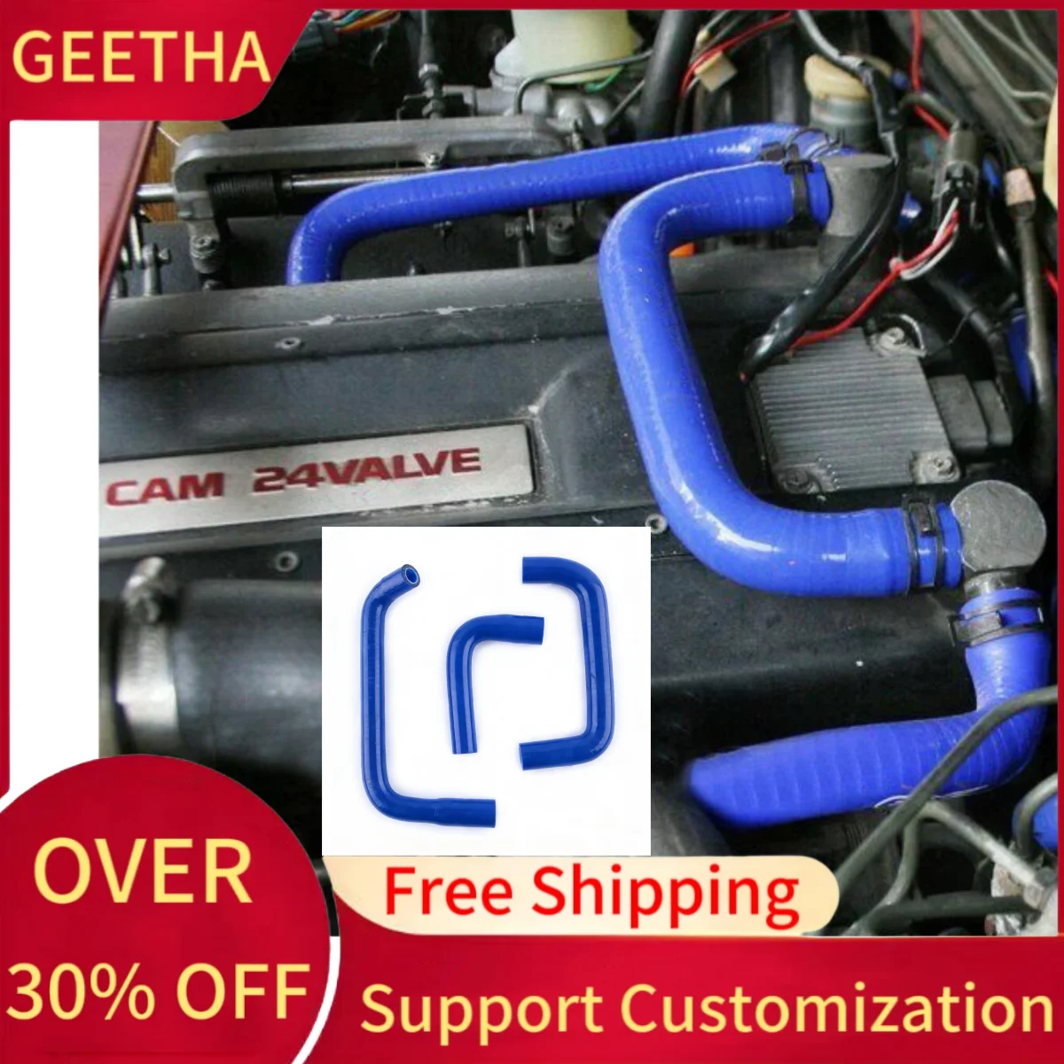Engine Breather Silicone Hose for Nissan Skyline GT-R R32 R33 R34 RB26