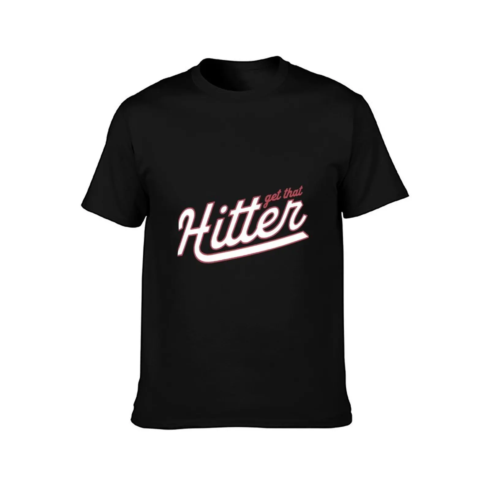 Theo Von Get That Hitter T-Shirt, Summer Casual Cotton Tee, Oversized Streetwear Tops, Vintage Graphic Print, Unisex Men Women