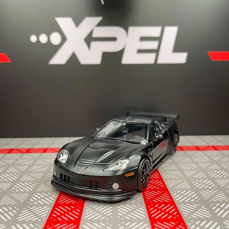 

1:36 Corvette C6R Car Model Replica Scale Metal Miniature Art Home Decor Lifestyle Xmas Kids Gift Toy Collection