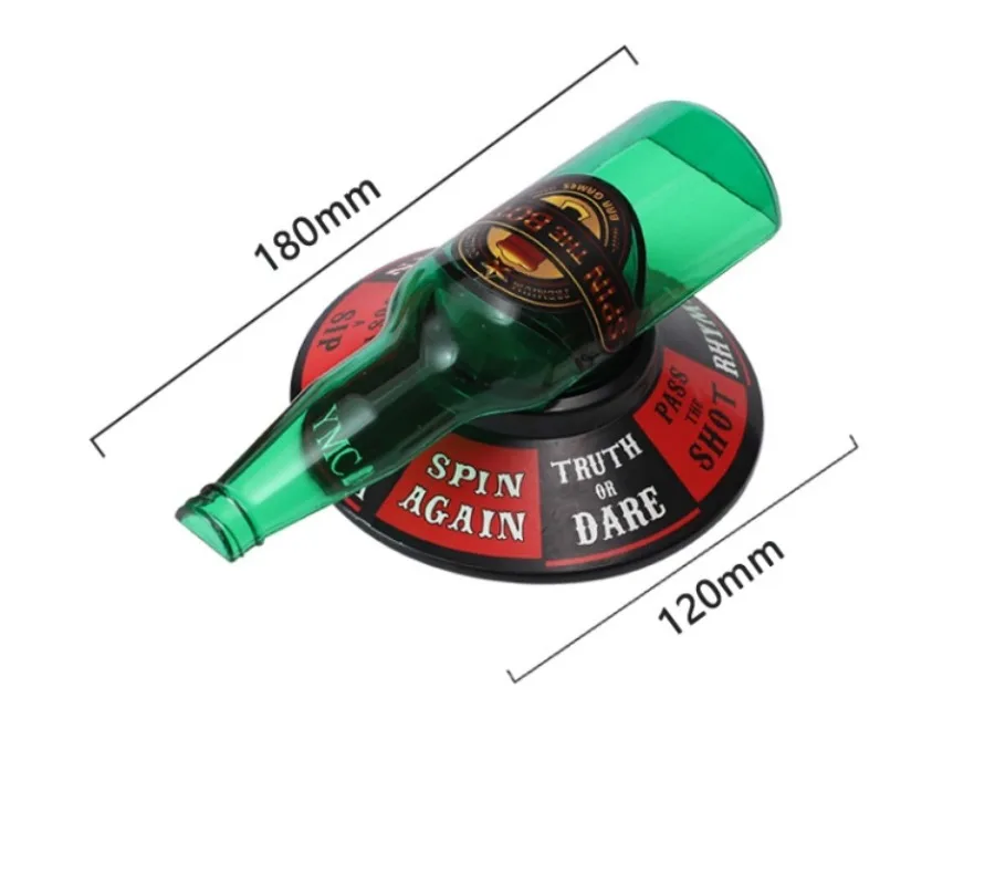New Drinking Turntable Toy Roulette Bottle Turntable Bar KTV Wine Supplies Entertainment Game Props Penalty Alcohol Board Game