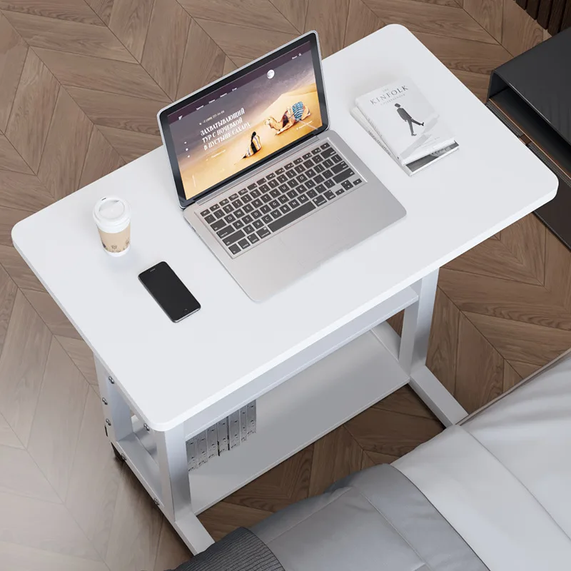 Removable bedside Household bedroom Living room sofa Lazy Bedside dining Simple lifting computer