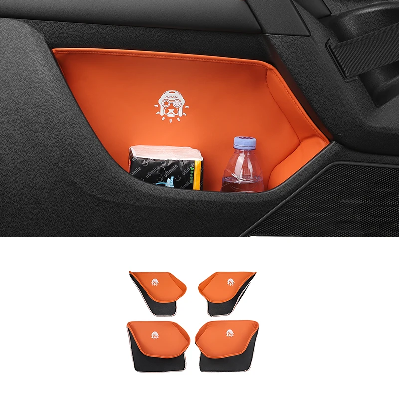 Car Door Side Storage Box For Great Wall Haval Dargo 2022 2023 Interior Door Armrest Organizer Tray Car Decoration Accessories