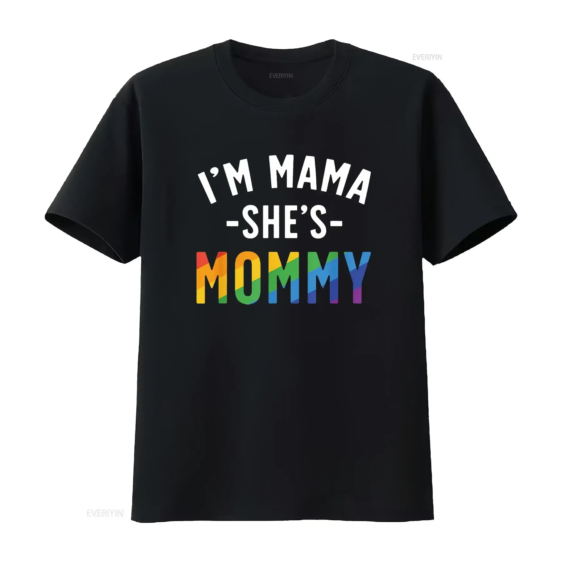

Футболка Lesbian Mom Gay Pride I M Mama She S Mommy Lgbt винтажный стираный мягкий графический топ для повседневной носки homme Unisex Stylish