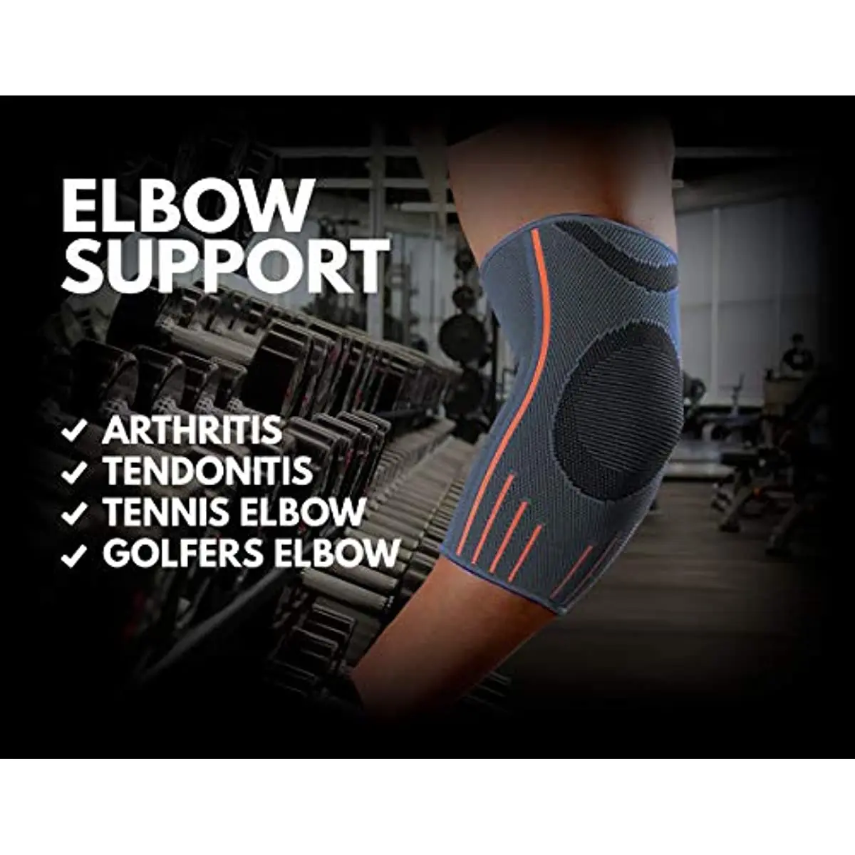 1Pcs Elbow Brace Support Arm Sleeve Pads Strap Arthritis Guard Bandagea Wrap Band Gym Knitted Elbow Pads for Men and Women