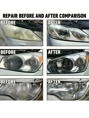 Car headlight repair liquid, antioxidant/polishing agent, remove scratches, brighten the headlights, nourish the headlights