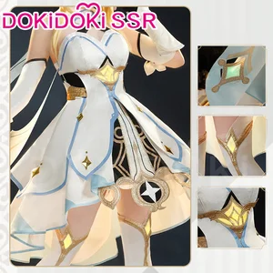 TERSEDIA Permainan Kostum Cosplay Lumine Traveler Dampak Genshin【S-2XL】 6 lumine penjualan terbaik genshin impact - №