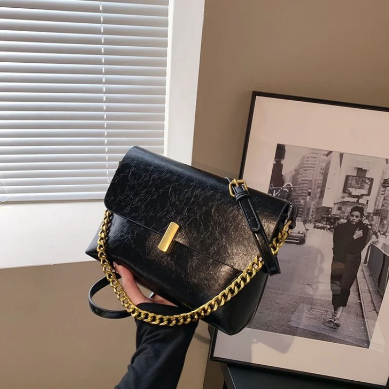 

High-End Luxury Brand Ladies Shoulder Bag Leather Elegant Crossbody Famous Designer Elegant Lining Daily Commuter Bag​