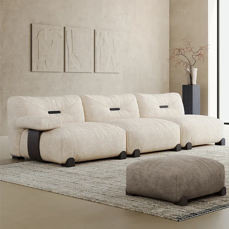 Replica Soft Living Room Sofas Accent Design Aesthetic Wooden Vintage Living Room Sofa Luxury Divani Da Soggiorno Home Furniture
