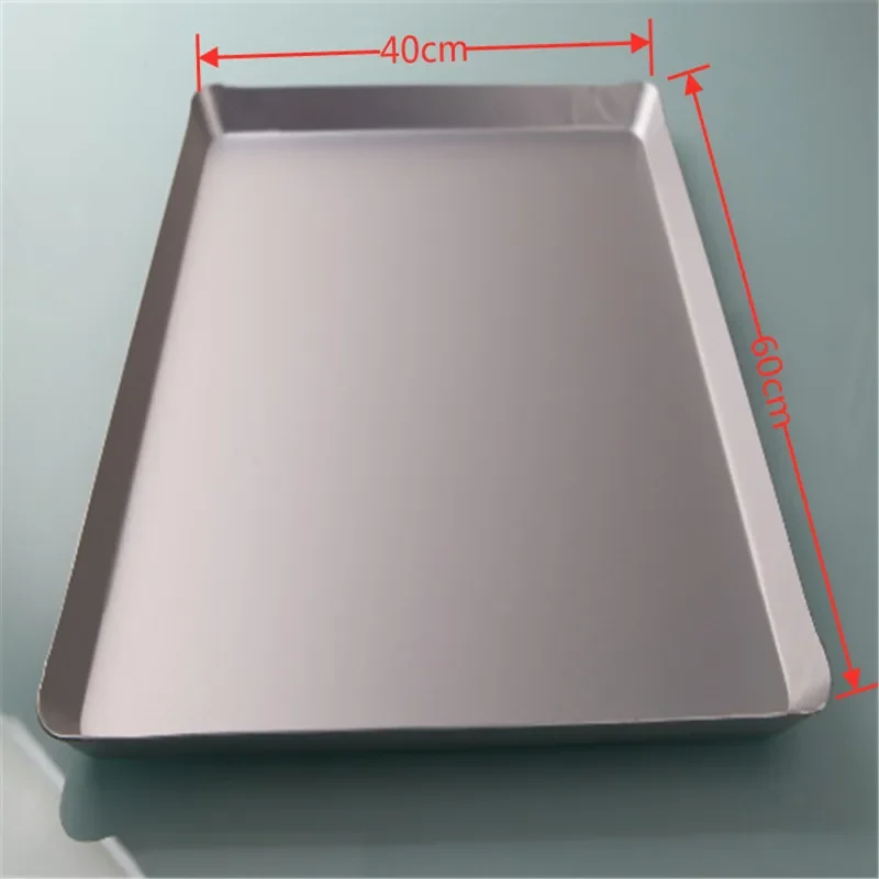 Rectangular bake pan grilled chicken wings wide bread baking tray cake plate cake Mold Non-Stick bakery accessories  tools