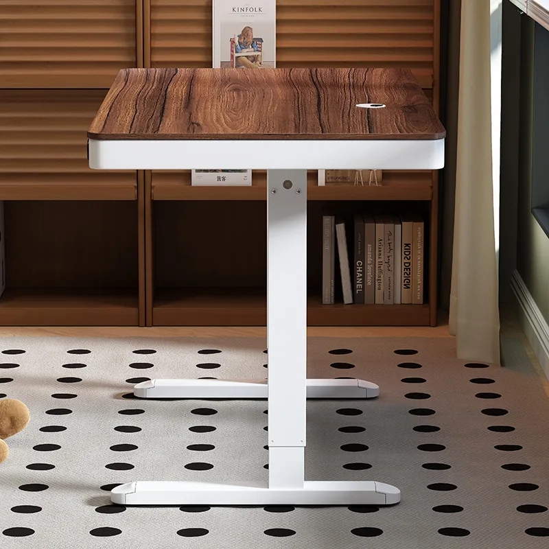 Smart electric height adjustable desktop and modern desktop with drawer unit