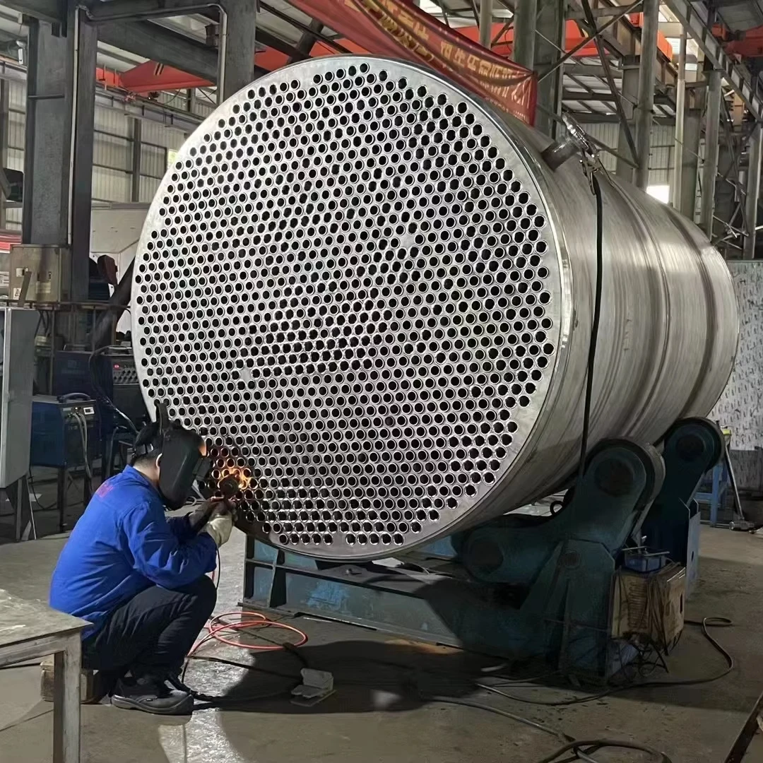 

High Quality Titanium and Stainless Steel Shell and Tube Heat Exchanger for the Chemical Industry