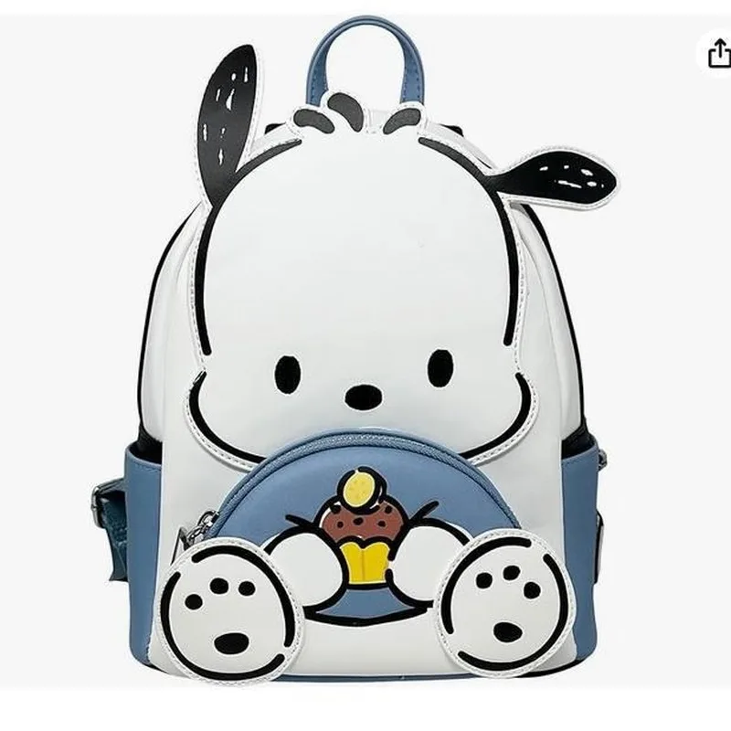 Loungefly Sanrio Pochacco Backpack Cupcake Cosplay Figuraler Mini-Rucksack Kawaill Anime Cartoon Schoolbag Girl Gifts Bag