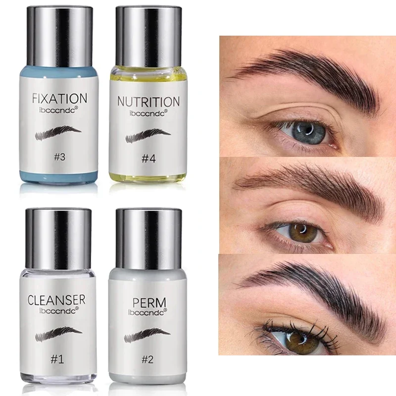 5ml Semi-pernament Eyelash Perm Eyebrow Styling Perm Lotion Brow Lamination Lift Liquid Eyelash Perm Eyebrow Enhancer Makeup