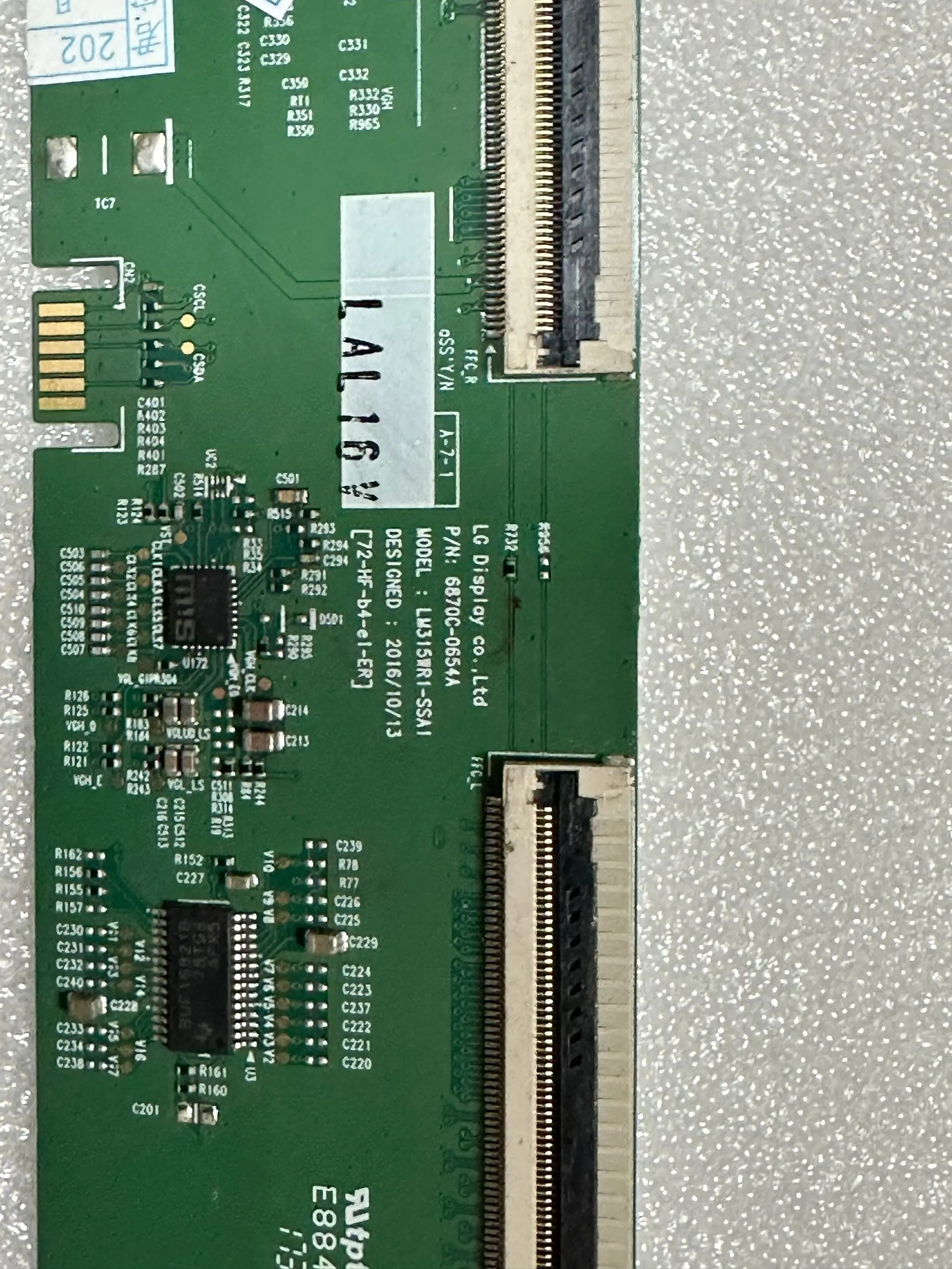 Original logic board 6870C-0654A LM315WR1-SSA1