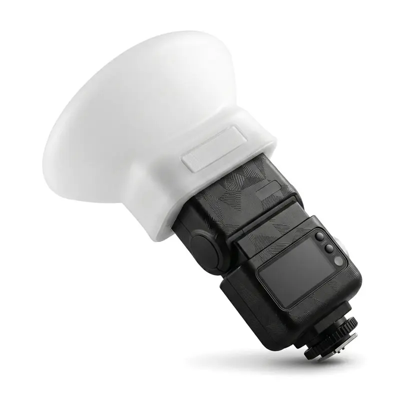 For Godox IT32 Silicone Flash Diffuser Cover Soft Light Eliminate Adapter Portable Photography Tool To Reduce Hard Shadows