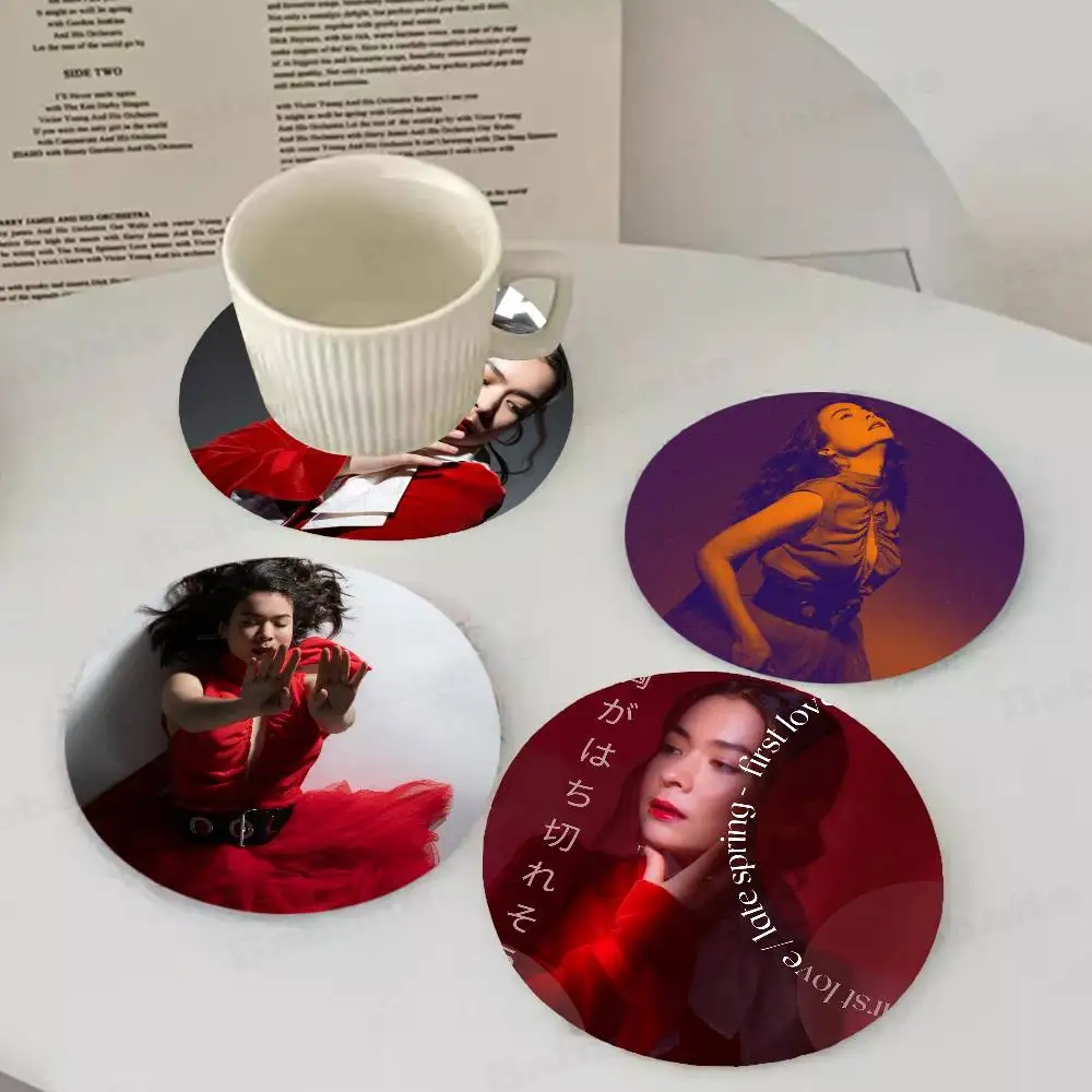 Singer Mitski First Love Tv Girl French Exit Pop Music Album Artistic Print on Wood, Durable for Parties,  Housewarming Present