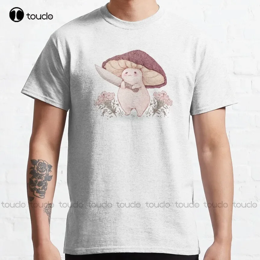 Let Me See What You Have Little Mushroom (No Text) Classic T-Shirt Boys' Tops, Tees & Shirts Custom Aldult Teen Unisex Xs-5Xl