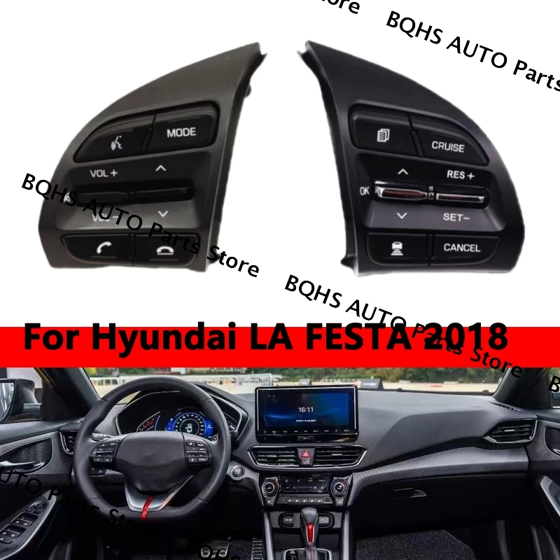 

Многофункциональная кнопка регулировки громкости круиз-контроля 96720-J1200 96710-J1100 для Hyundai LA FESTA 2018