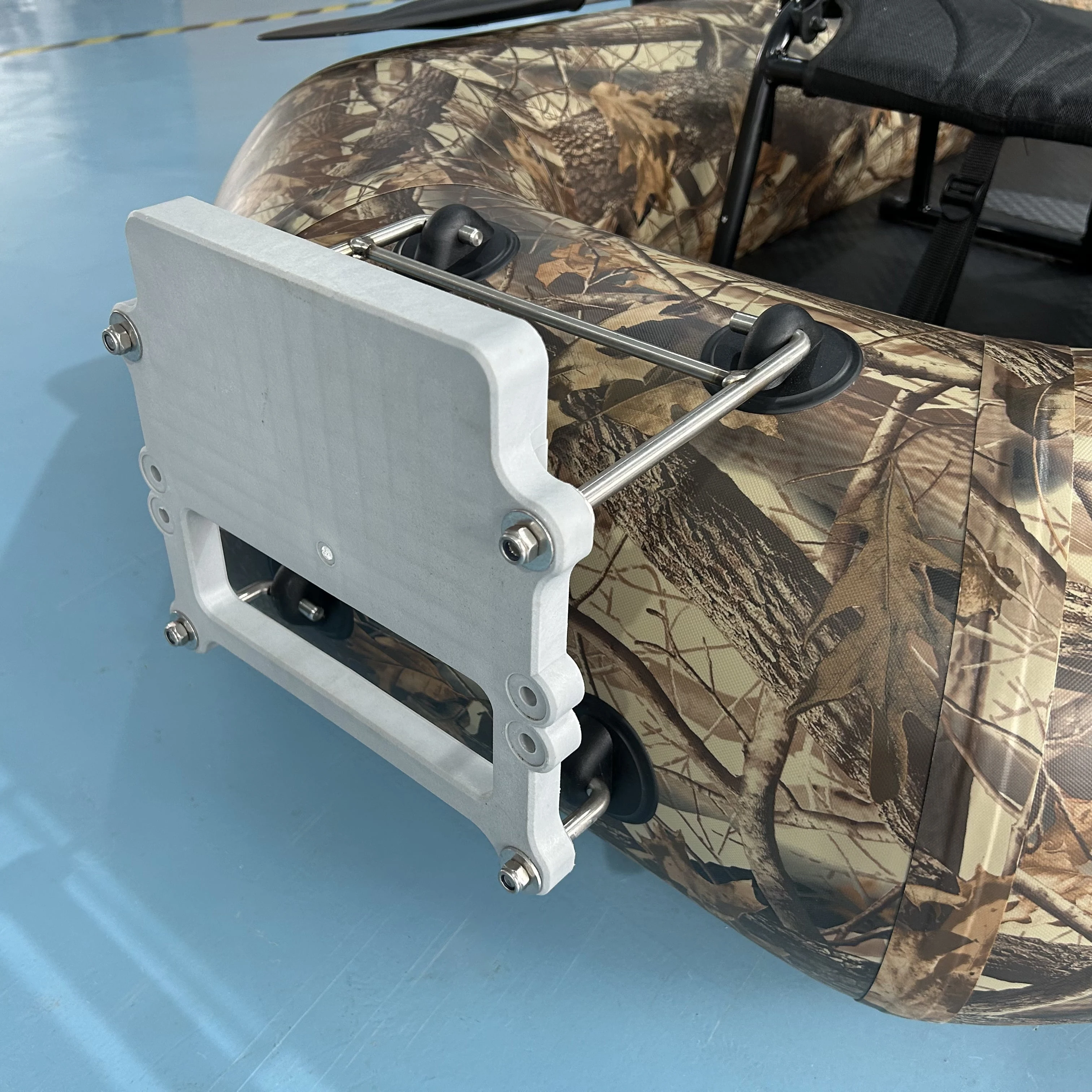 Reachsea Customized 280cm Airmat Inflatable Fishing Boat Inflatable Small Roll up Boat with CE