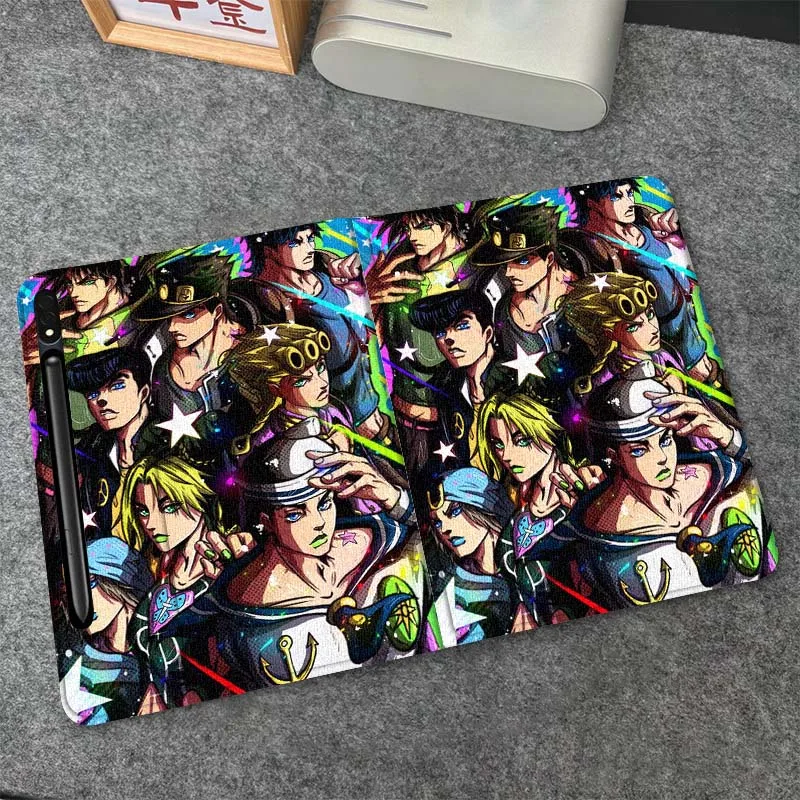 

Anime J-JOJOS Handsome Tablet Case For Samsung Galaxy Tab S6 S8 S9 S10 Lite FE 10.4 11 Inch 2022 2024