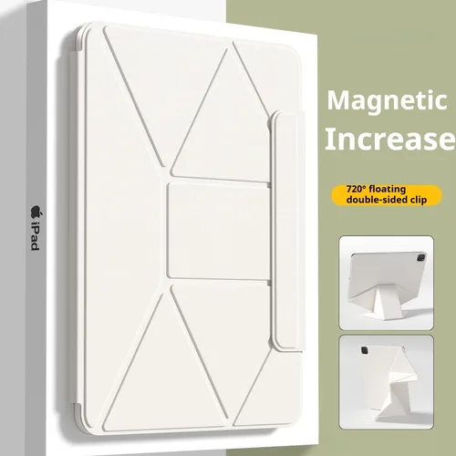 Funda tipo libro inteligente ZOYU para iPad A16 11th 2025 iPad Air 11 Funda iPad Pro 13 12,9 4/5/6th Gen Mini 8,3 A17 Pro capa magneticamente