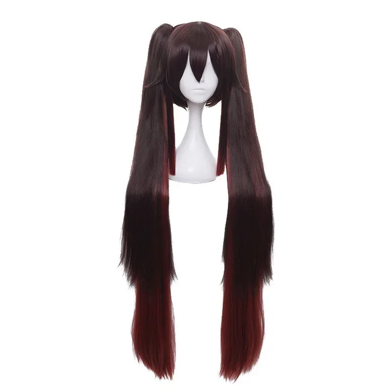 Game Genshin Impact - Hutao Cosplay Wig Chinese Game Hu Tao Costume Props Halloween Cosplay Hearwear Accessories