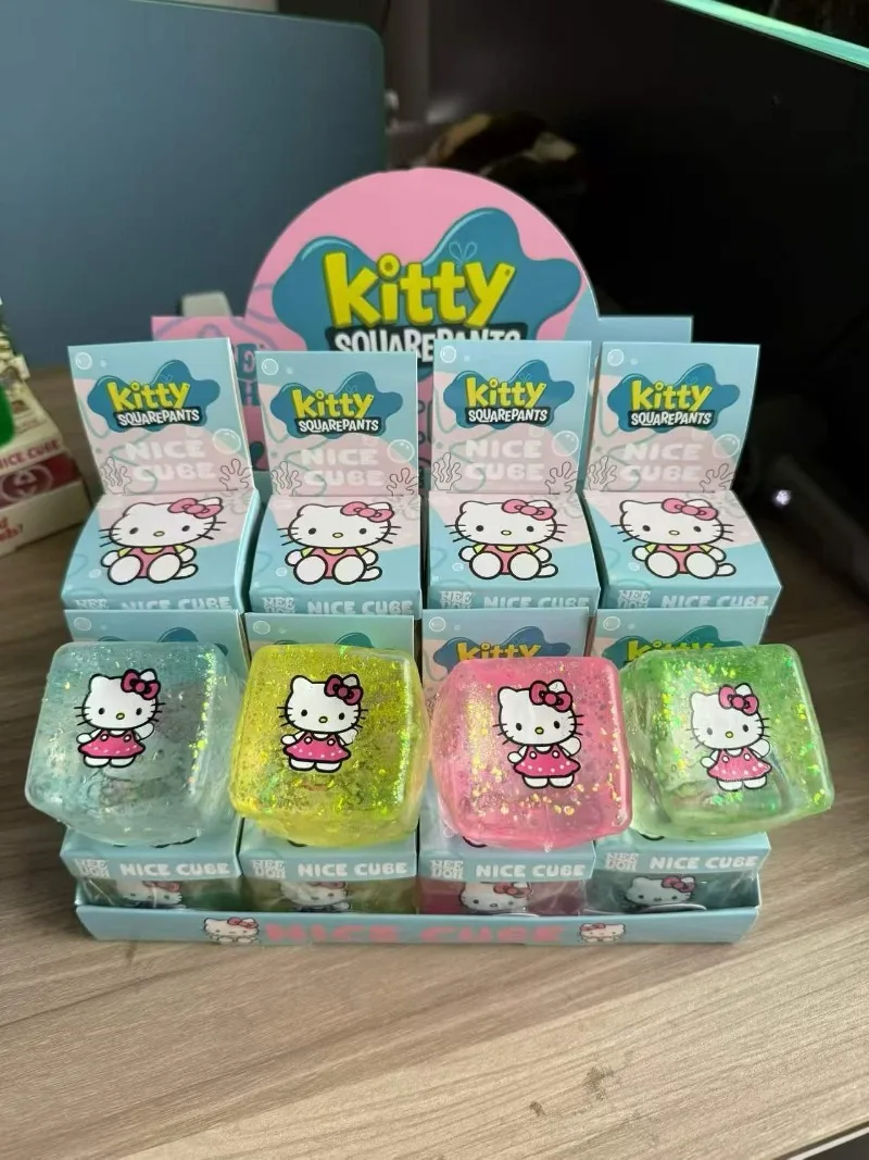 NiceCube NeeDoh Maltose Eiswürfel Squishy Schylling Stressabbau-Quetschspielzeug Weiches Fidget Sensorisches Entspannungsspielzeug als Geschenk – Detail 4