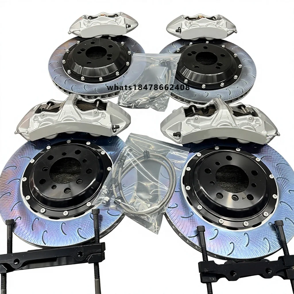 

6Pot Big Brake Caliper Kit with Brake Discs and Pads for Brake System Modification and Upgrade Suitable for Dmax Mux Carbaek