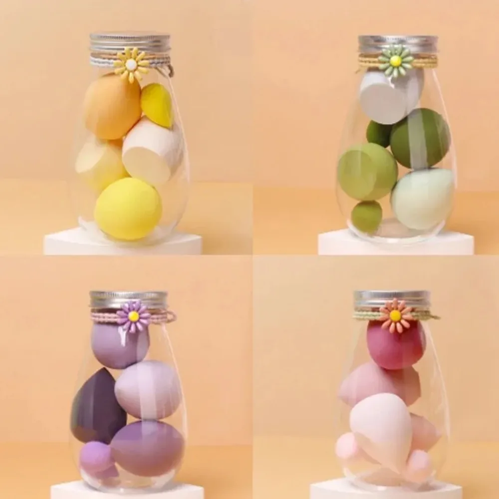 Gotas de água de uso duplo seco e molhado, corte diagonal, embalagem independente, sem pó, maquiagem, ovo, sopro cosmético