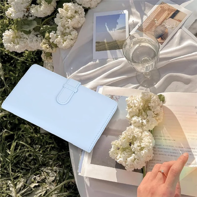 Instax Mini 12 11 용 카메라 가방 Fujifilm 필름 카메라 케이스 108 포켓 3 인치 미니 필름 사진 앨범 도서