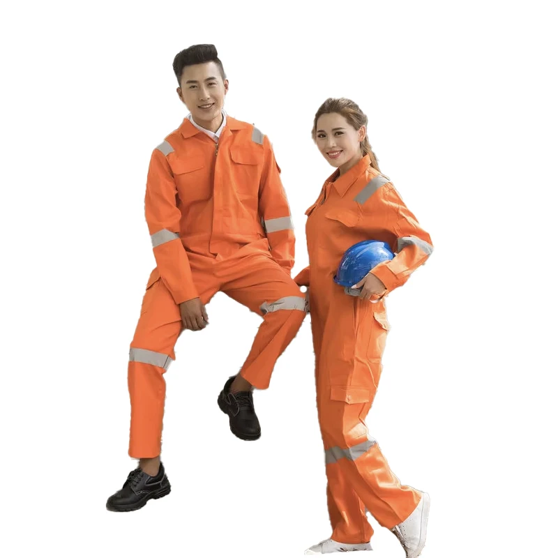 New overalls men women work clothes Reflective flame retardant clothing jumpsuit factory welding clothing fire proof coveralls